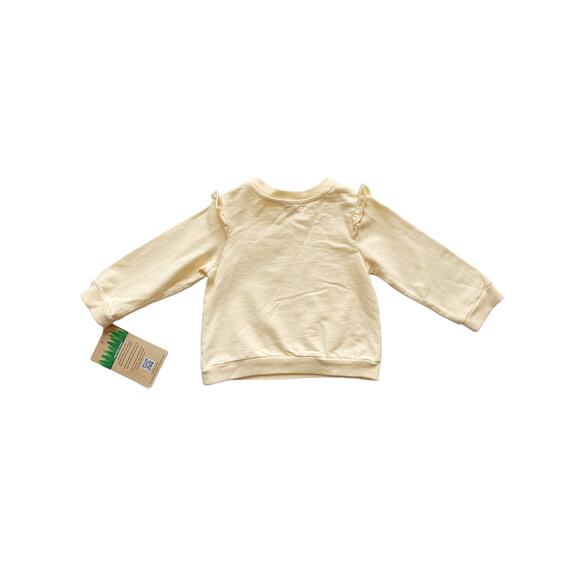 NWT Peek + The Nature Conservatory Flowers Sweatshirt Size 12-18m - Picture 3 of 4